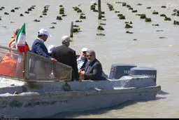 وسیله نقلیه جالب وزیر کشور در سفر به گلستان/عکس