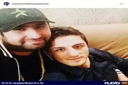 سلفی حمید سوریان در کنار خواننده محبوب/عکس