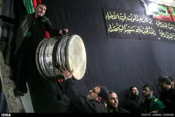 مراسم جالب شمشیر گردانی نجفی‌های مقیم قم/تصاویر