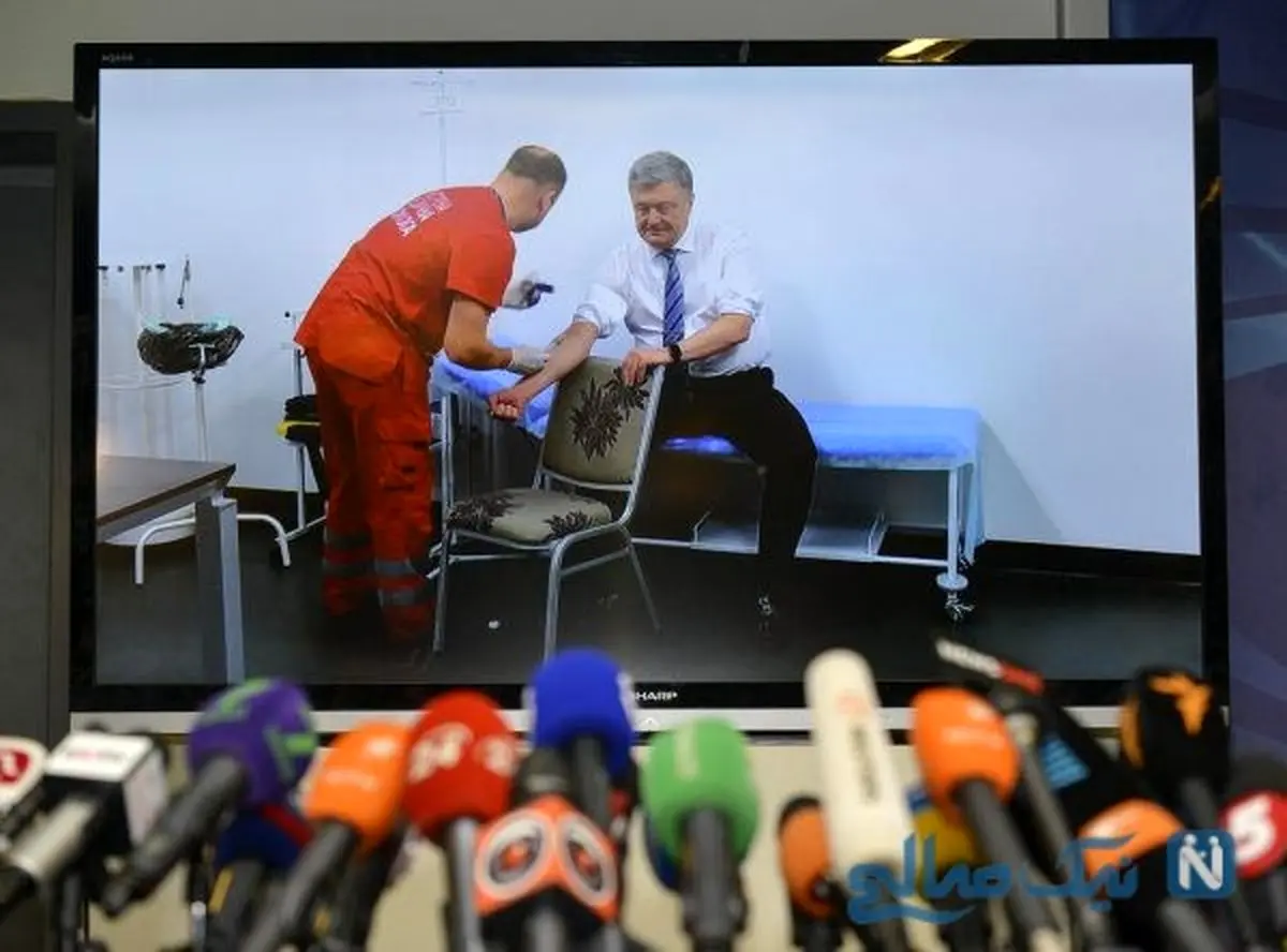 عکس: تست اعتیاد رییس جمهوری اوکراین