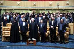 حواشی حضور روحانی در نشست جامعه نظارت و بازرسی/تصاویر