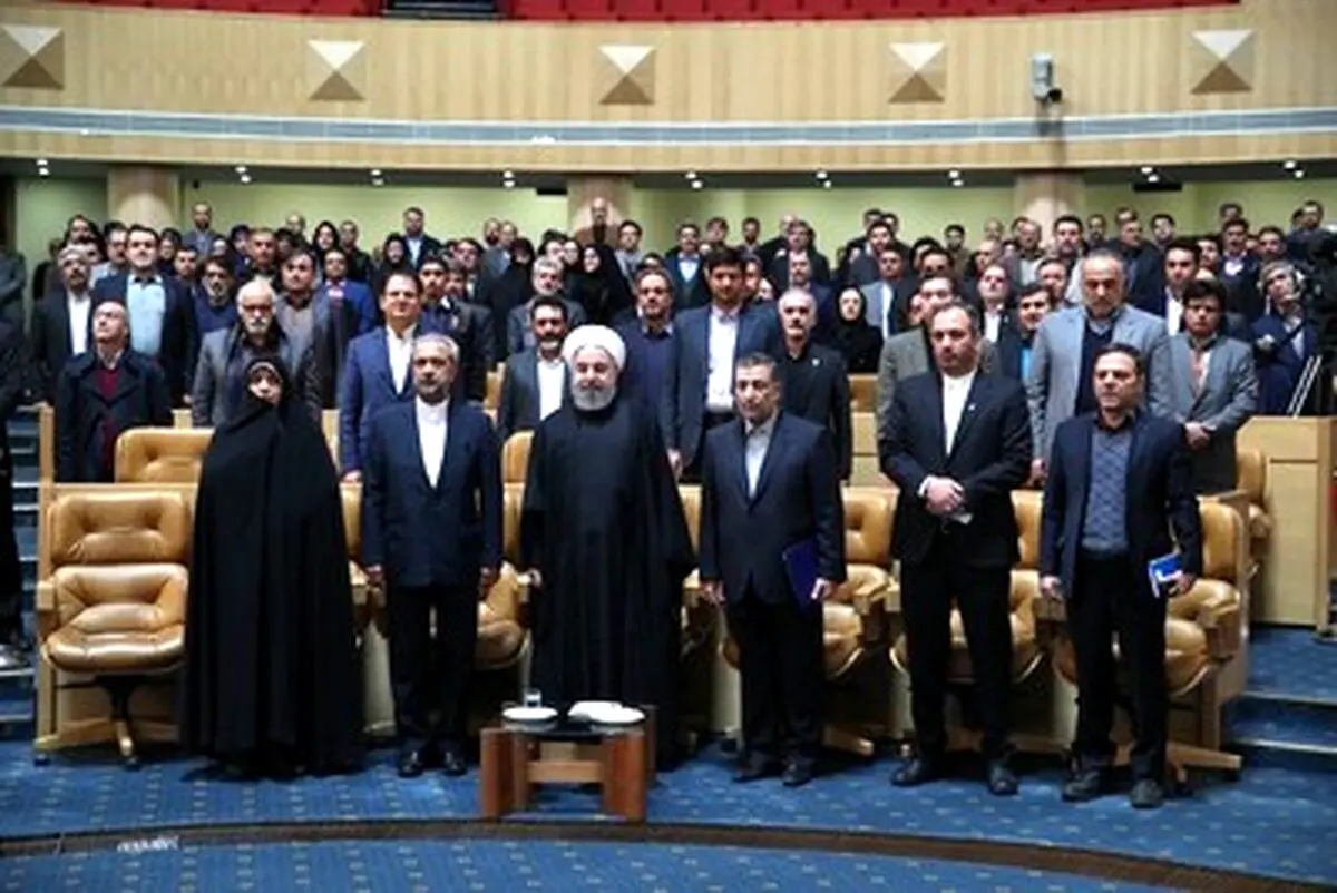 حواشی حضور روحانی در نشست جامعه نظارت و بازرسی/تصاویر