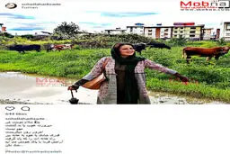 سهیلا هادیزاده در فومن/ عکس