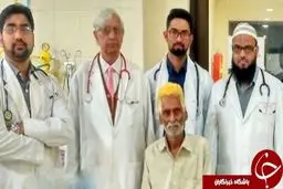 خارج کردن تومور ۳ کیلوگرمی از بدن مردی ۶۵ ساله