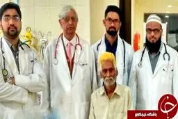 خارج کردن تومور ۳ کیلوگرمی از بدن مردی ۶۵ ساله