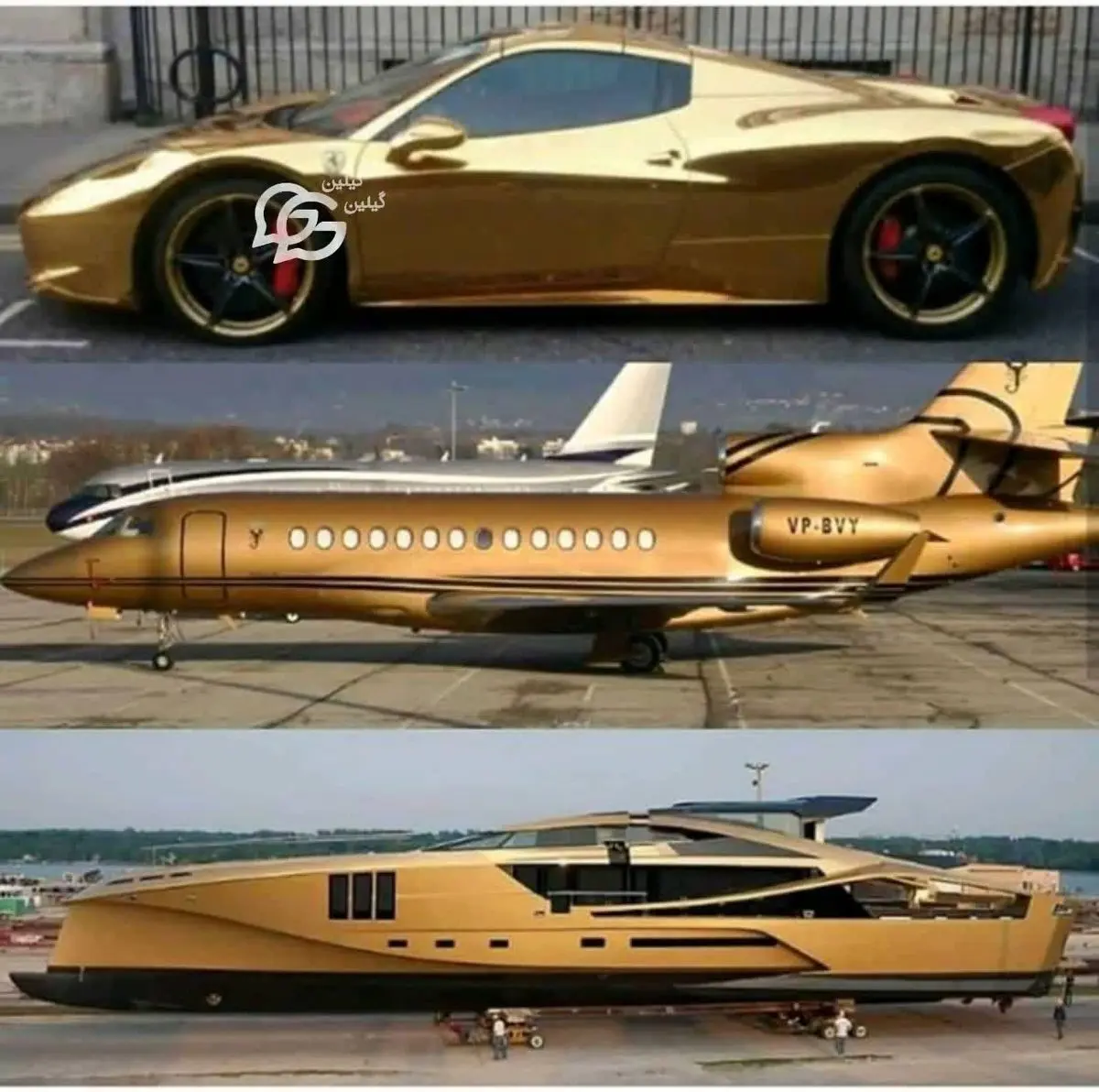 زندگی فوق لاکچری همینه! /عکس