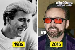 تغییر چهره عجیب و باور نکردنی نیکلاس کیج