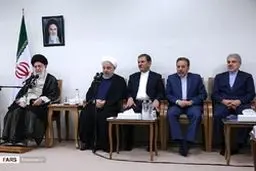 دیدار هیأت دولت با رهبر معظم انقلاب