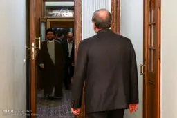 دیدار عمار حکیم با علی لاریجانی/ تصاویر