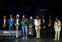 علی مطهری و فاطمه معتمد آریا در یک مراسم فرهنگی/تصاویر