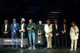 علی مطهری و فاطمه معتمد آریا در یک مراسم فرهنگی/تصاویر