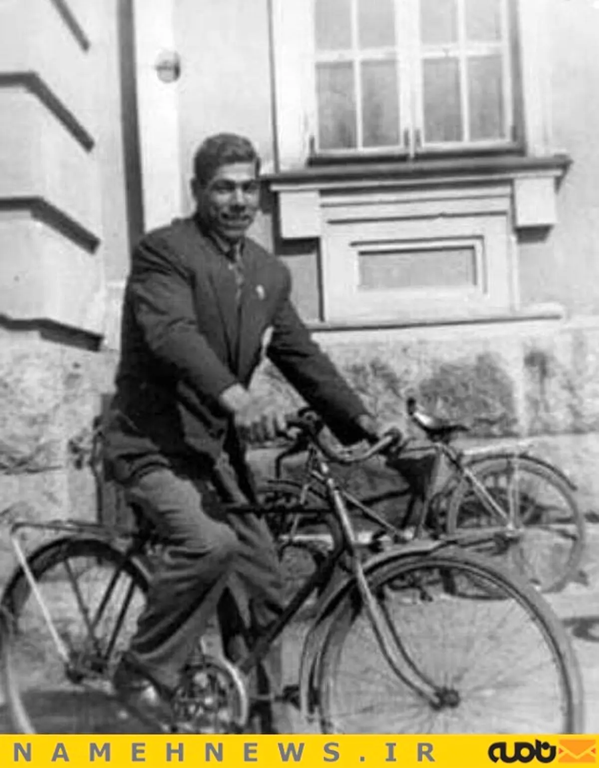 دوچرخه سواری جهان پهلوان! / عکس