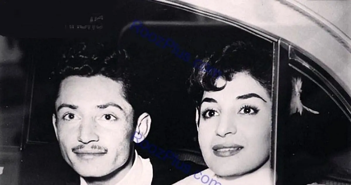 عکسی از عروسی جمشید مشایخی و همسرش