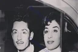 عکسی از عروسی جمشید مشایخی و همسرش