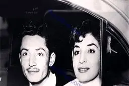 عکسی از عروسی جمشید مشایخی و همسرش