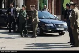 خودروی تشریفات سرلشکر باقری/عکس