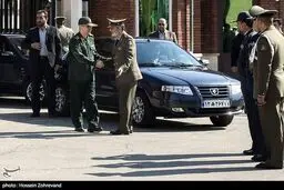 خودروی تشریفات سرلشکر باقری/عکس