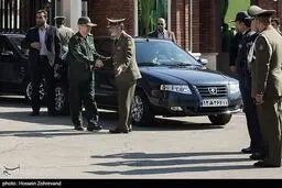 خودروی تشریفات سرلشکر باقری/عکس