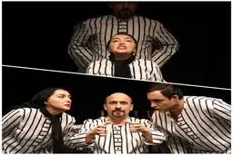 تصویری از گریم هانیه توسلی در نمایش خشم و هیاهو