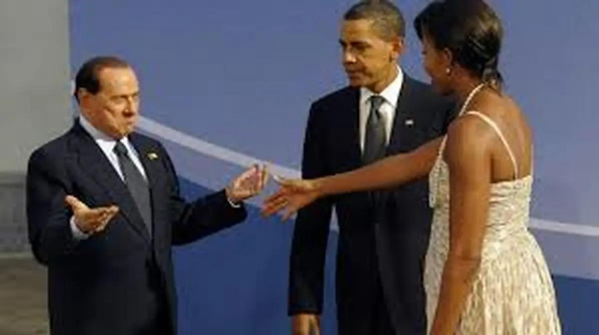 برلوسکونی: جذاب‌ترین ویژگی ترامپ همسرش ملانیاست!