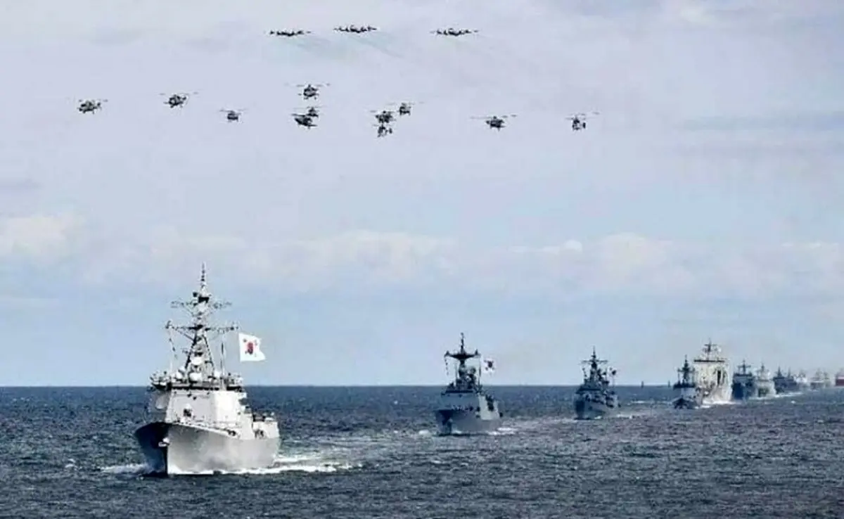 عقب نشینی کشتی‌های جنگی کره جنوبی از تنگه هرمز + جزئیات