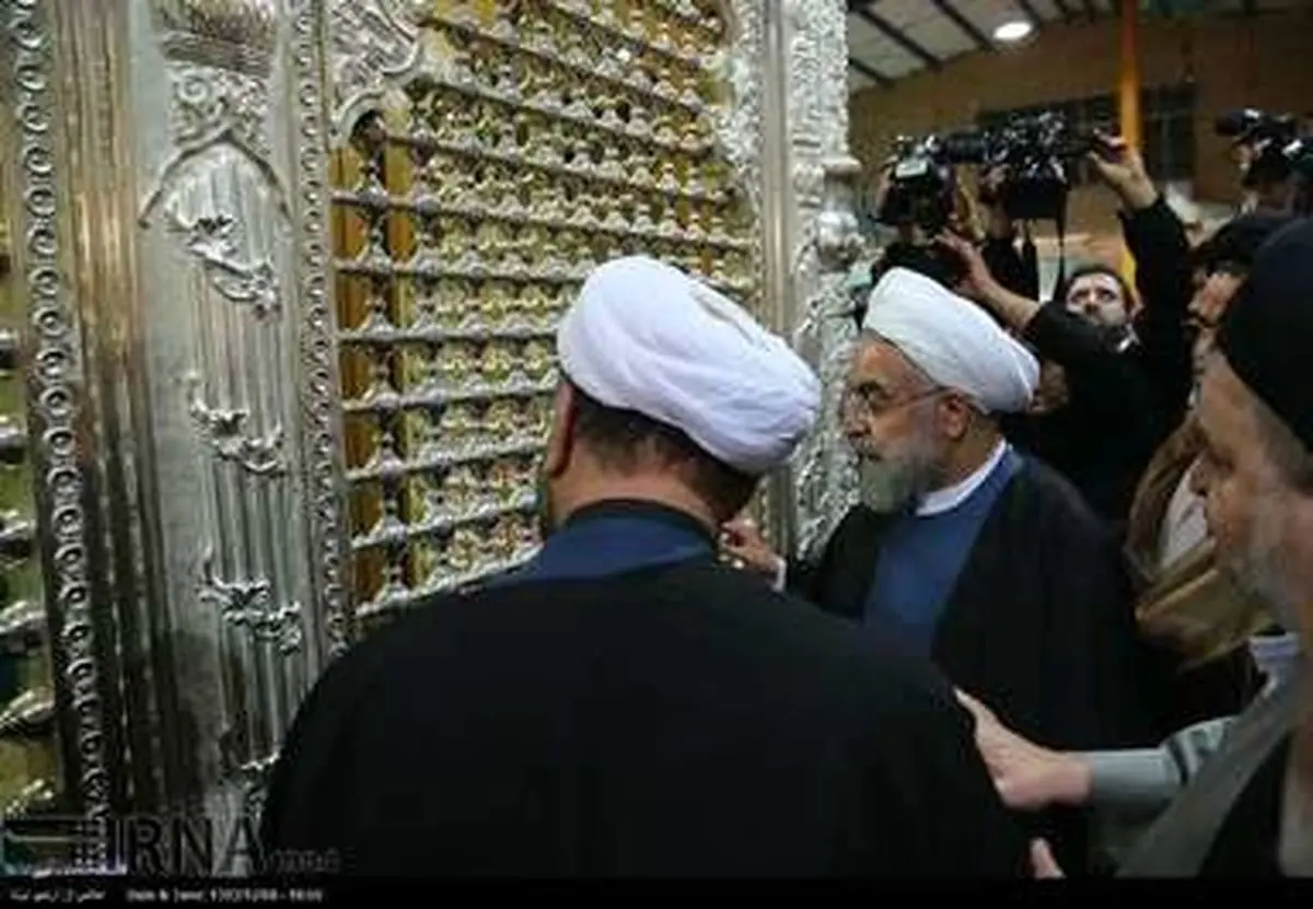 بازدید رییس جمهور از کارگاه ساخت ضریح حرمین امامین عسکریین(ع) /گزارش تصویری