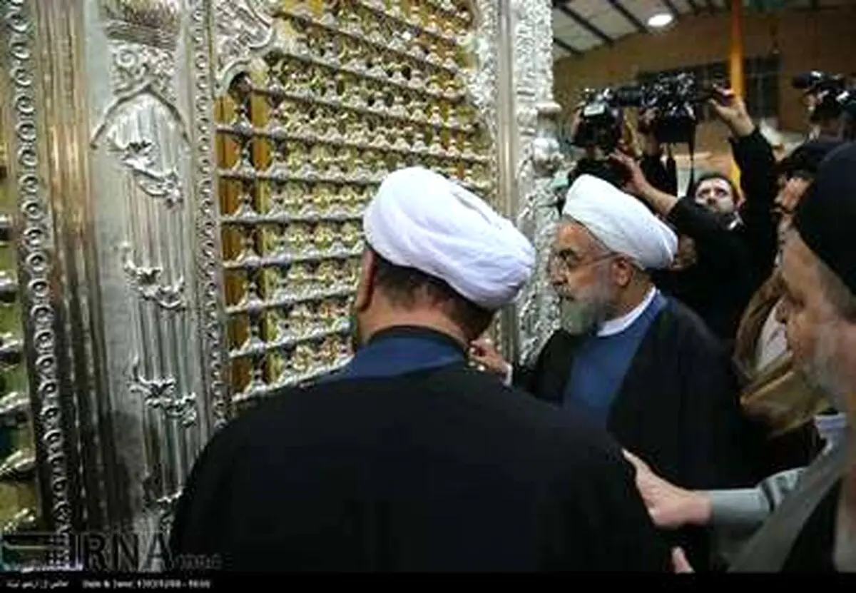 بازدید رییس جمهور از کارگاه ساخت ضریح حرمین امامین عسکریین(ع) /گزارش تصویری