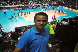 برهانی تماشاگر ویژه بازی ایران ـ آمریکا /عکس