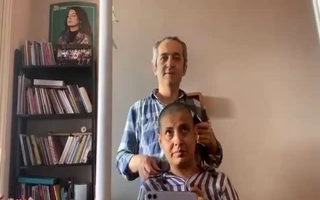 حرکت جالب همسر آیدا کیخایی بازیگر معروف سینما+فیلم جنجالی