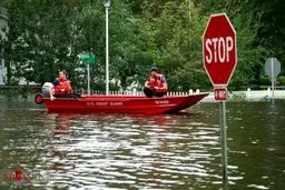 تصاویری از سیل در ایالت کارولینا - آمریکا