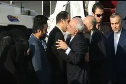 ظریف در آغوش وزیربهداشت/عکس