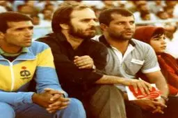 علی پروین و دخترش روی نیمکت پرسپولیس!/عکس