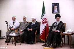 تصاویری از دیدار اعضای ستاد کنگره ملی ده هزار شهید اصناف و بازار کشور با مقام معظم رهبری