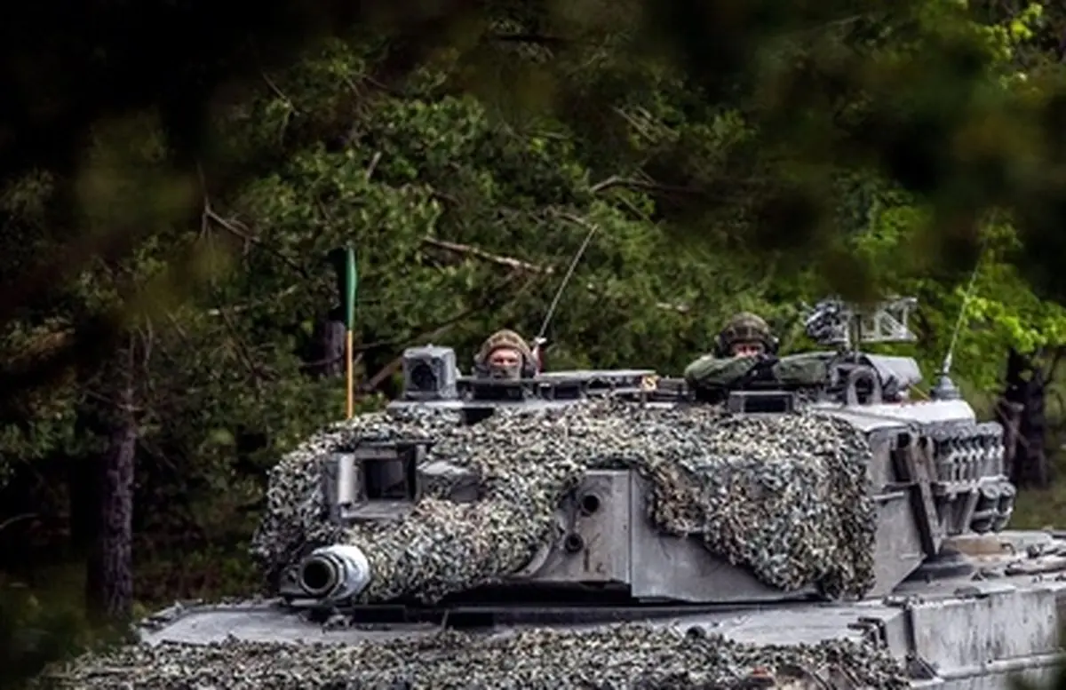 آماده‌سازی تانک‌های ناتو برای جنگ‌جهانی سوم/تصاویر