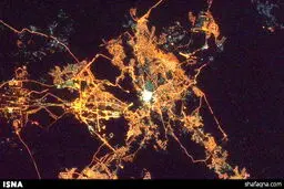 دو عکس جالب از مکه و مدینه
