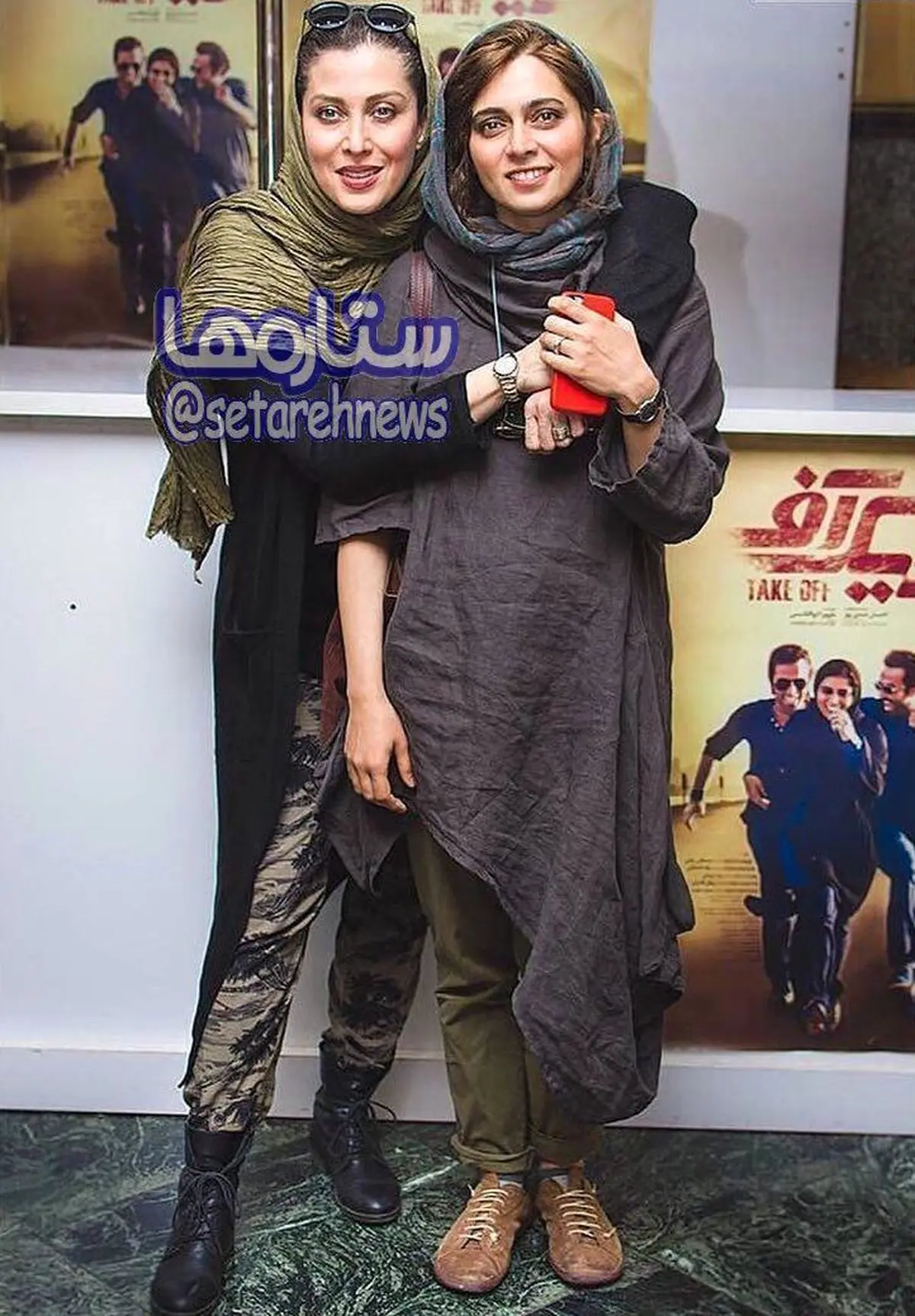 استایل جدید مهتاب كرامتى و پگاه آهنگرانى /عکس