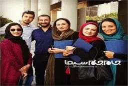 عکس یادگاری6 بازیگر سریال «مدینه»