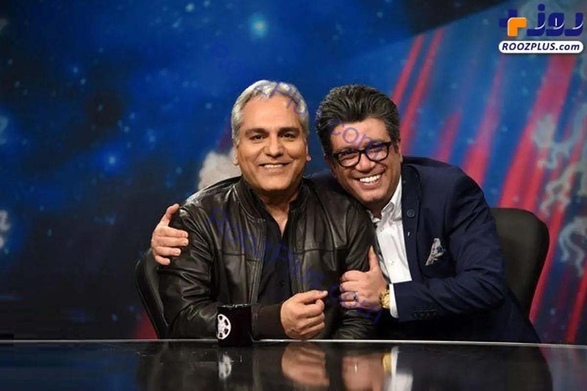 دو مجری مشهور و محبوب در آغوش هم/عکس