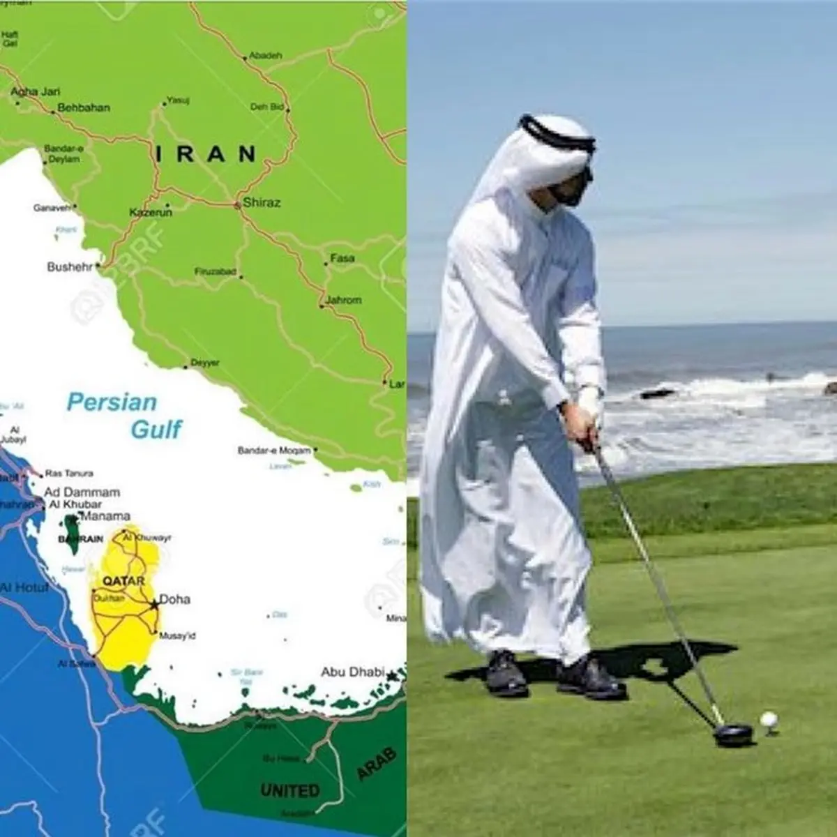 تصویری از واکنش تمسخرآمیز فیروز نادری به سخنان ترامپ