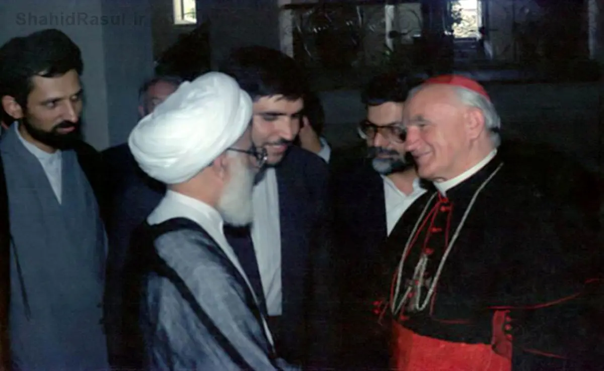 تصویری جالب از آیت‌الله جنتی در اروپا