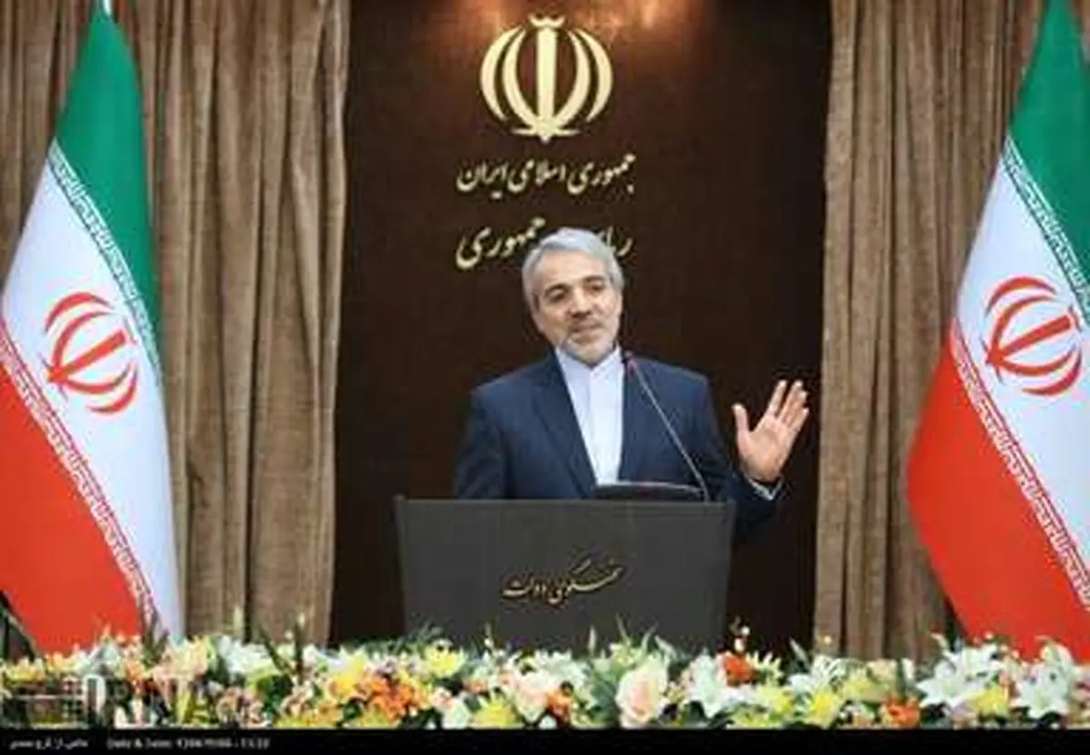 تصاویری از نشست خبری سخنگوی دولت