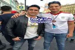آقای بازیگر در روسيه/عکس