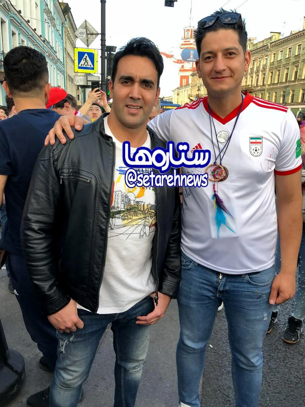 آقای بازیگر در روسيه/عکس