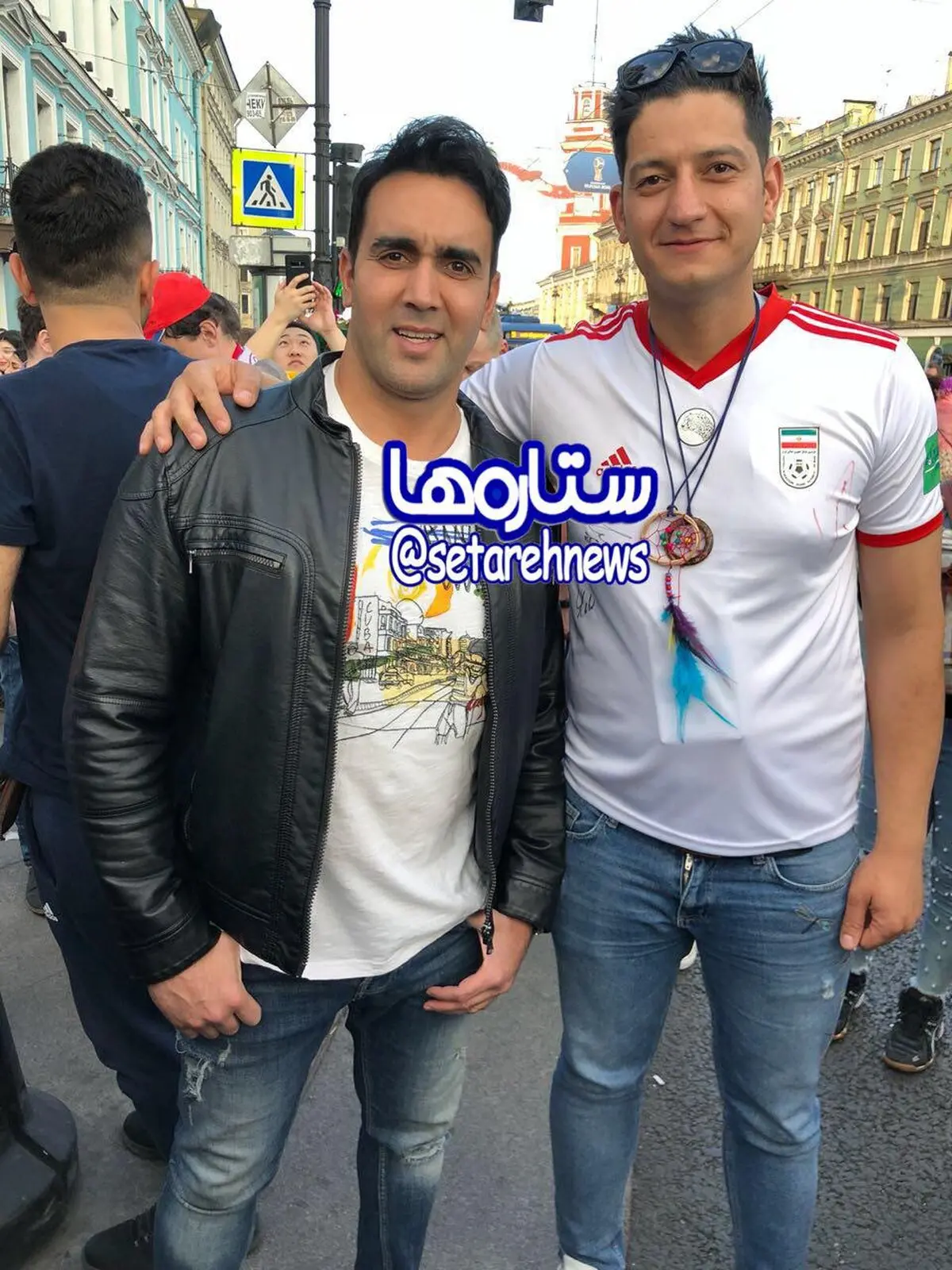 آقای بازیگر در روسيه/عکس