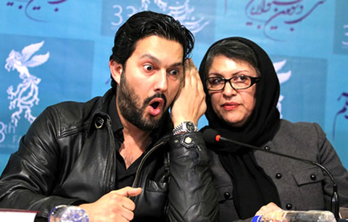 تصاویری از حرکات جالب حامد بهداد در حاشیه جشنواره فیلم فجر، آقای خاص!