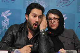 تصاویری از حرکات جالب حامد بهداد در حاشیه جشنواره فیلم فجر، آقای خاص!
