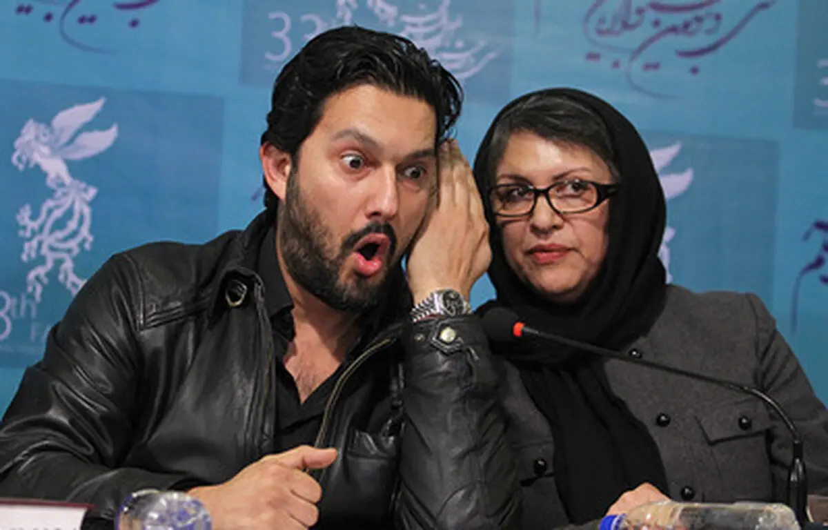 تصاویری از حرکات جالب حامد بهداد در حاشیه جشنواره فیلم فجر، آقای خاص!