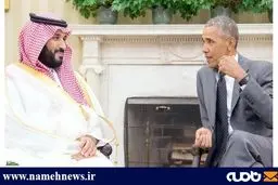 دیدار پسر پادشاه عربستان با اوباما/ عکس