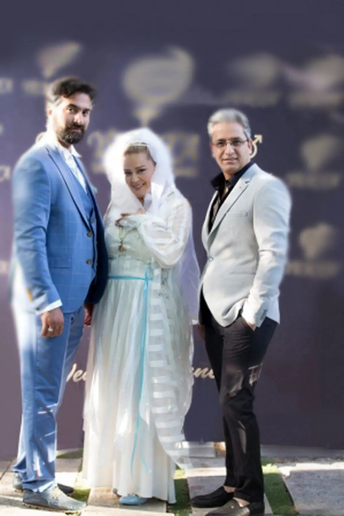 مردی که در همه عکس‌های عروسی بهاره رهنما دیده می‌شود، کیست؟+تصاویر