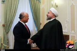 دیدار آمانو با رییس جمهور /تصاویر